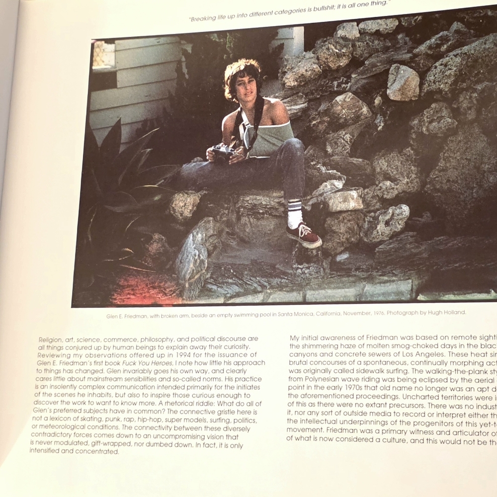 Glen E. Friedman Book Hardcover Rizzoli "My Rules" Rizzoli 2014 First Published - Picture 9 of 16
